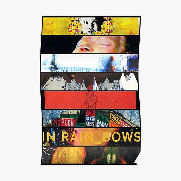RADIOHEADS Poster RB2006 product Offical radiohead Merch