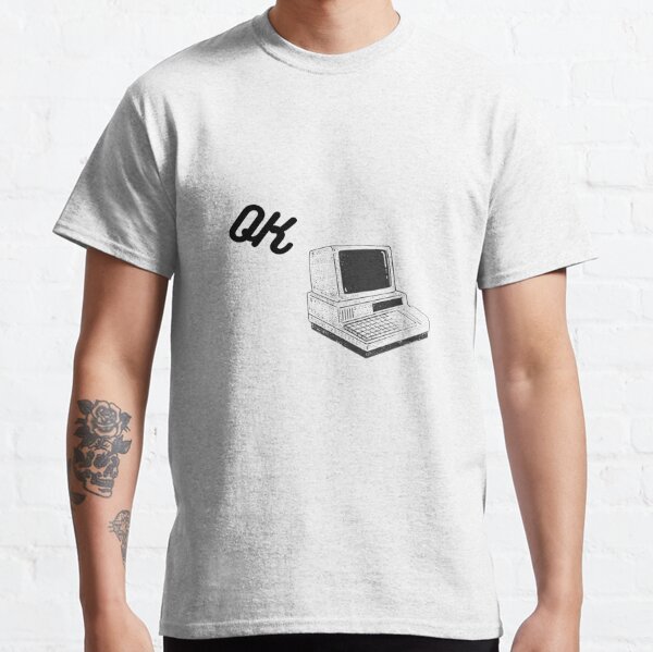 radiohead t-shirt - radiohead inspired ok computer tee Classic T-Shirt RB2006 product Offical radiohead Merch