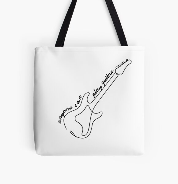 Radiohead Anyone Can Play Guitar All Over Print Tote Bag RB2006 product Offical radiohead Merch